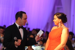 YCLA Finalist Rebekah Jefferson and Host Chris Duggan